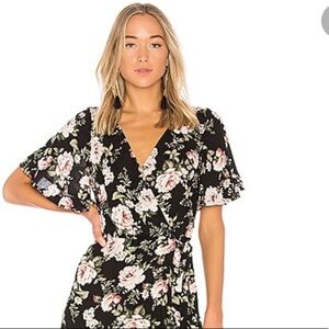 ASTR the label size small floral maxi dress